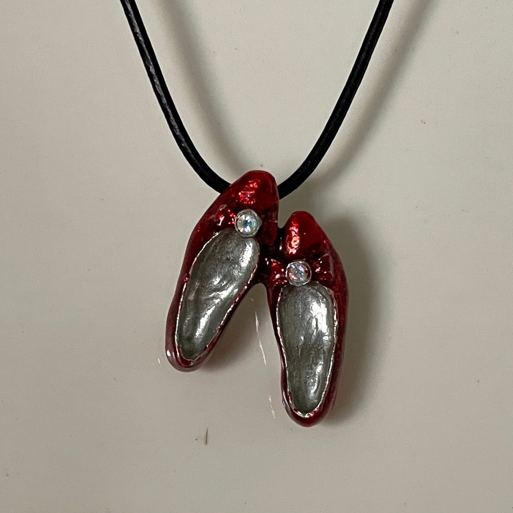 CCI Ruby red shoes pendant.
